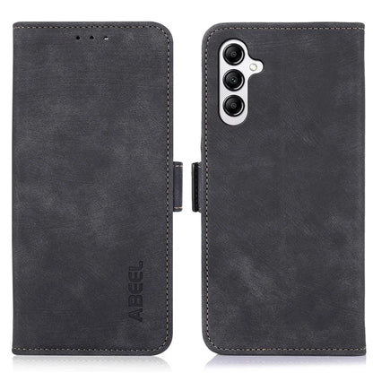 ABEEL For Samsung Galaxy A35 5G Phone Case Vintage PU Leather Wallet Flip Cover Protector