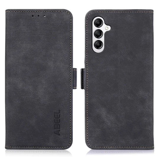 ABEEL For Samsung Galaxy A35 5G Phone Case Vintage PU Leather Wallet Flip Cover Protector