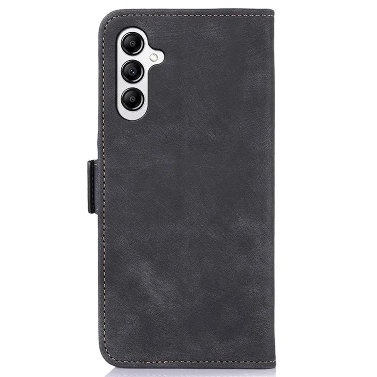ABEEL For Samsung Galaxy A35 5G Phone Case Vintage PU Leather Wallet Flip Cover Protector