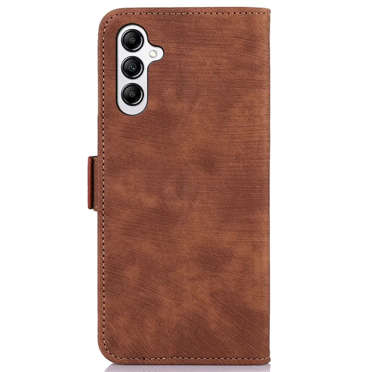 ABEEL For Samsung Galaxy A35 5G Phone Case Vintage PU Leather Wallet Flip Cover Protector