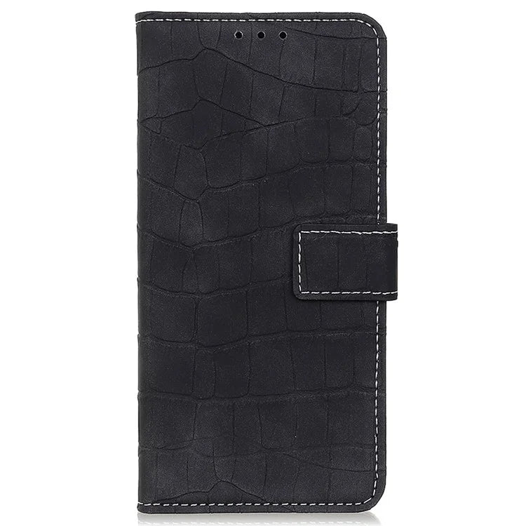 For Samsung Galaxy A35 5G PU Leather Case Crocodile Texture Phone Wallet Cover Stand