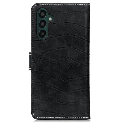 For Samsung Galaxy A35 5G PU Leather Case Crocodile Texture Phone Wallet Cover Stand