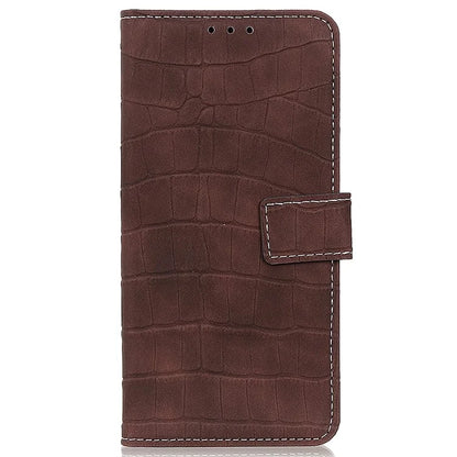 For Samsung Galaxy A35 5G PU Leather Case Crocodile Texture Phone Wallet Cover Stand
