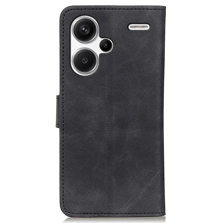 KHAZNEH For Xiaomi Redmi Note 13 Pro+ 5G Stand Case PU Leather Retro Cell Phone Cover