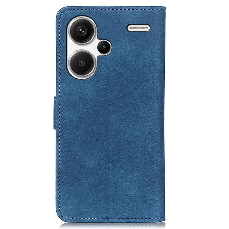 KHAZNEH For Xiaomi Redmi Note 13 Pro+ 5G Stand Case PU Leather Retro Cell Phone Cover