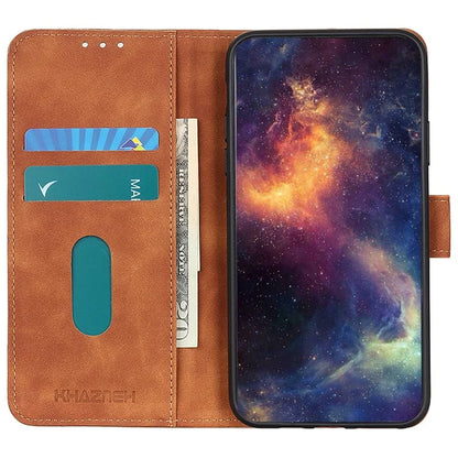 KHAZNEH For Xiaomi Redmi Note 13 Pro+ 5G Stand Case PU Leather Retro Cell Phone Cover