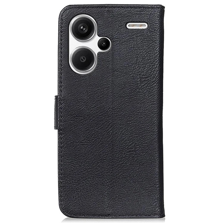 KHAZNEH For Xiaomi Redmi Note 13 Pro+ 5G Cell Phone Cases Cowhide Texture Stand Wallet Cover