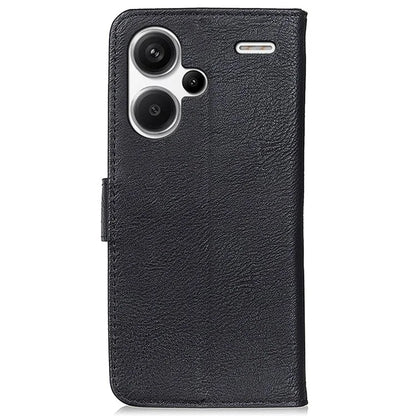 KHAZNEH For Xiaomi Redmi Note 13 Pro+ 5G Cell Phone Cases Cowhide Texture Stand Wallet Cover
