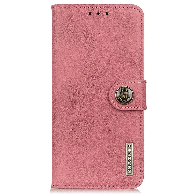 KHAZNEH For Xiaomi Redmi Note 13 Pro+ 5G Cell Phone Cases Cowhide Texture Stand Wallet Cover