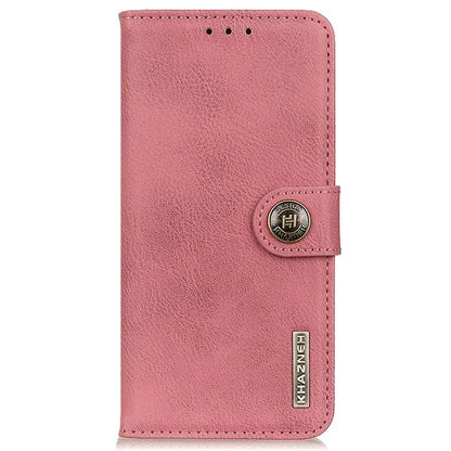 KHAZNEH For Xiaomi Redmi Note 13 Pro+ 5G Cell Phone Cases Cowhide Texture Stand Wallet Cover