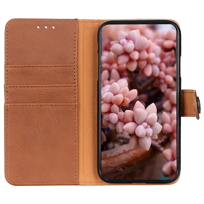 KHAZNEH For Xiaomi Redmi Note 13 Pro+ 5G Cell Phone Cases Cowhide Texture Stand Wallet Cover