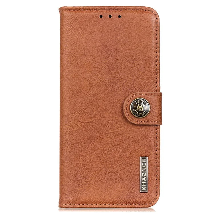 KHAZNEH For Xiaomi Redmi Note 13 Pro+ 5G Cell Phone Cases Cowhide Texture Stand Wallet Cover