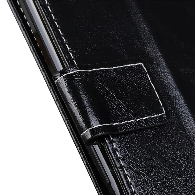 For Xiaomi Redmi Note 13 Pro+ 5G Cell Phone Case PU Leather Crazy Horse Texture Wallet Cover