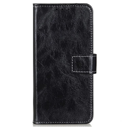 For Xiaomi Redmi Note 13 Pro+ 5G Cell Phone Case PU Leather Crazy Horse Texture Wallet Cover