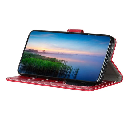 For Xiaomi Redmi Note 13 Pro+ 5G Cell Phone Case PU Leather Crazy Horse Texture Wallet Cover