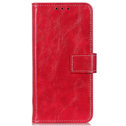 For Xiaomi Redmi Note 13 Pro+ 5G Cell Phone Case PU Leather Crazy Horse Texture Wallet Cover