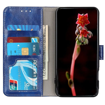 For Xiaomi Redmi Note 13 Pro+ 5G Cell Phone Case PU Leather Crazy Horse Texture Wallet Cover