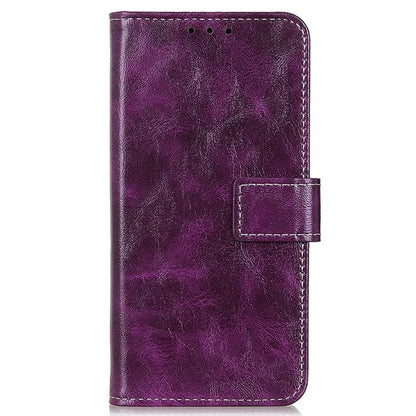 For Xiaomi Redmi Note 13 Pro+ 5G Cell Phone Case PU Leather Crazy Horse Texture Wallet Cover