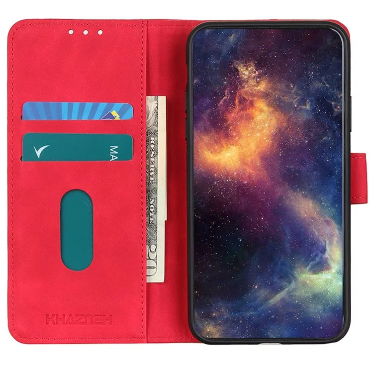 KHAZNEH For Xiaomi Redmi Note 13 Pro 5G / Poco X6 5G Case Retro PU Leather Cell Phone Cover
