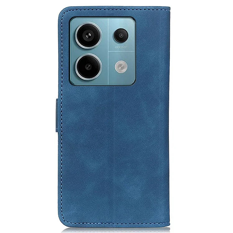 KHAZNEH For Xiaomi Redmi Note 13 Pro 5G / Poco X6 5G Case Retro PU Leather Cell Phone Cover