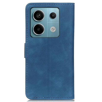 KHAZNEH For Xiaomi Redmi Note 13 Pro 5G / Poco X6 5G Case Retro PU Leather Cell Phone Cover