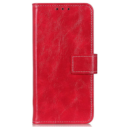 For Xiaomi Redmi Note 13 Pro 5G / Poco X6 5G Cell Phone Case Folio Flip Crazy Horse Texture Leather Cover