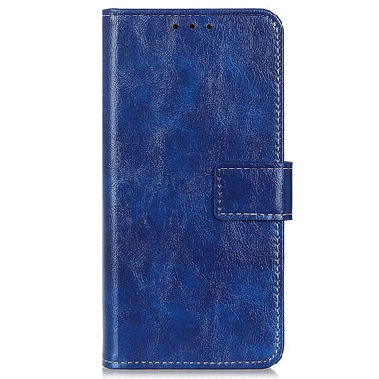 For Xiaomi Redmi Note 13 Pro 5G / Poco X6 5G Cell Phone Case Folio Flip Crazy Horse Texture Leather Cover