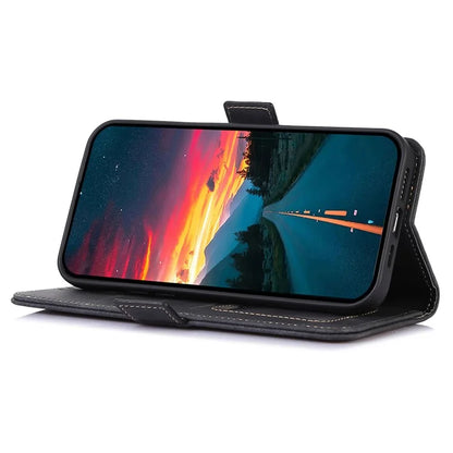 ABEEL For Xiaomi Redmi Note 13 5G Case Retro PU Leather Wallet Flip Phone Protector