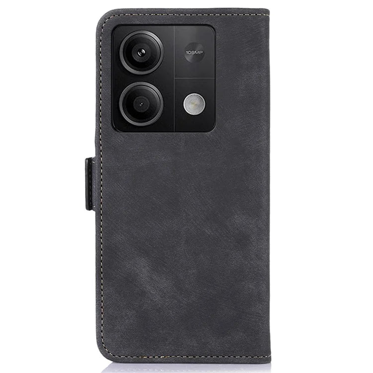 ABEEL For Xiaomi Redmi Note 13 5G Case Retro PU Leather Wallet Flip Phone Protector