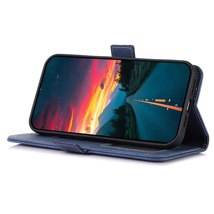 ABEEL For Xiaomi Redmi Note 13 5G Case Retro PU Leather Wallet Flip Phone Protector