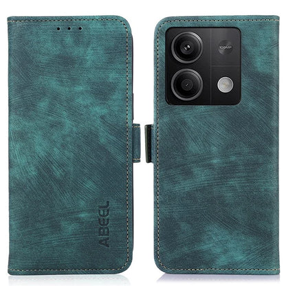 ABEEL For Xiaomi Redmi Note 13 5G Case Retro PU Leather Wallet Flip Phone Protector