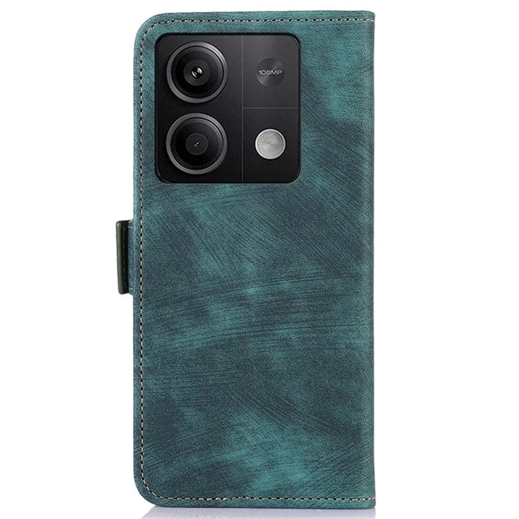 ABEEL For Xiaomi Redmi Note 13 5G Case Retro PU Leather Wallet Flip Phone Protector