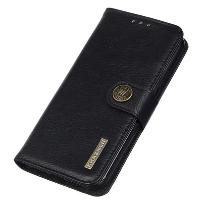 KHAZNEH For Xiaomi Redmi Note 13 5G Cowhide Texture Case Leather Phone Wallet Cover