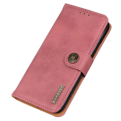 KHAZNEH For Xiaomi Redmi Note 13 5G Cowhide Texture Case Leather Phone Wallet Cover