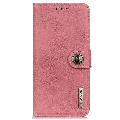 KHAZNEH For Xiaomi Redmi Note 13 5G Cowhide Texture Case Leather Phone Wallet Cover