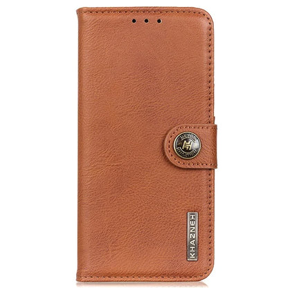 KHAZNEH For Xiaomi Redmi Note 13 5G Cowhide Texture Case Leather Phone Wallet Cover