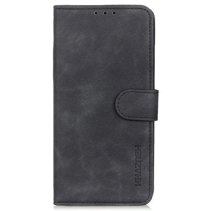 KHAZNEH For Xiaomi Redmi Note 13 5G Case Retro PU Leather Smart Phone Stand Cover