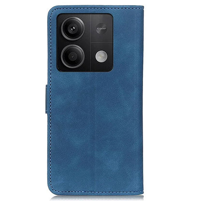 KHAZNEH For Xiaomi Redmi Note 13 5G Case Retro PU Leather Smart Phone Stand Cover