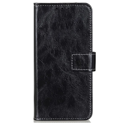 For Xiaomi Redmi Note 13 5G Case PU Leather Crazy Horse Texture Mobile Phone Wallet Cover