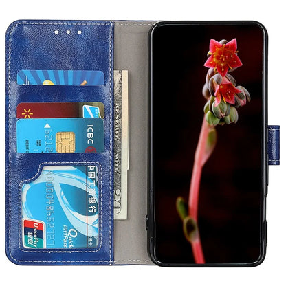 For Xiaomi Redmi Note 13 5G Case PU Leather Crazy Horse Texture Mobile Phone Wallet Cover