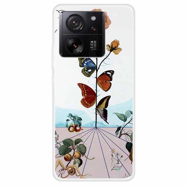 For Xiaomi 13T  /  13T Pro  /  Redmi K60 Ultra TPU Case Pattern Printing Phone Protective Cover