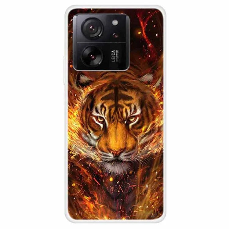 For Xiaomi 13T  /  13T Pro  /  Redmi K60 Ultra TPU Case Pattern Printing Phone Protective Cover