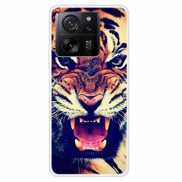 For Xiaomi Redmi K60 Ultra  /  13T  /  13T Pro TPU Case Pattern Printing Phone Back Cover