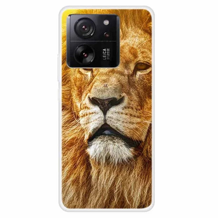 For Xiaomi Redmi K60 Ultra  /  13T  /  13T Pro TPU Case Pattern Printing Phone Back Cover