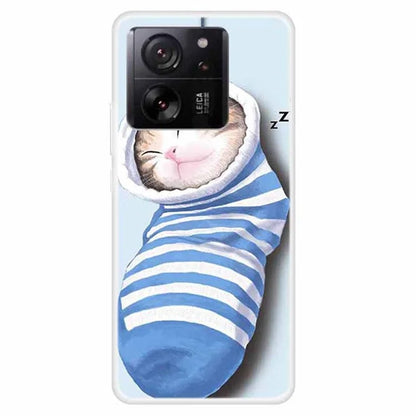 For Xiaomi Redmi K60 Ultra  /  13T  /  13T Pro TPU Case Pattern Printing Phone Back Cover