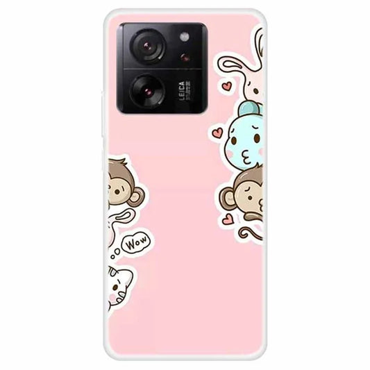 For Xiaomi Redmi K60 Ultra  /  13T  /  13T Pro Case Pattern Printing Soft TPU Phone Protective Cover