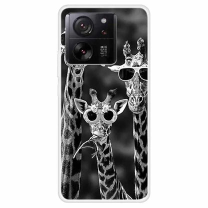 For Xiaomi Redmi K60 Ultra  /  13T  /  13T Pro Case Pattern Printing Soft TPU Phone Protective Cover