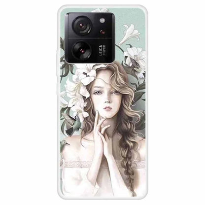 For Xiaomi Redmi K60 Ultra  /  13T  /  13T Pro Case Pattern Printing Soft TPU Phone Protective Cover