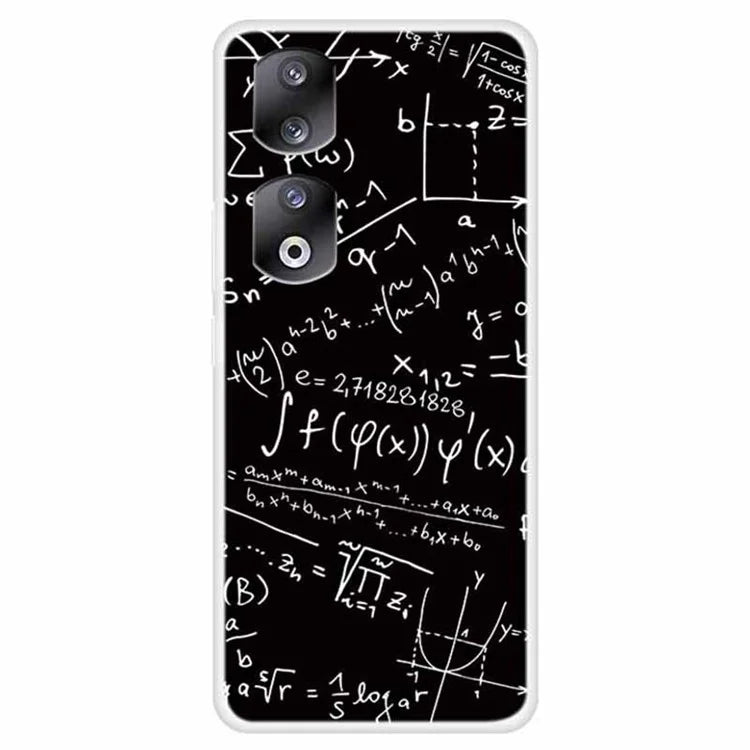 For Honor 90 Pro Case TPU Phone Back Cover Protector with Pattern Printing