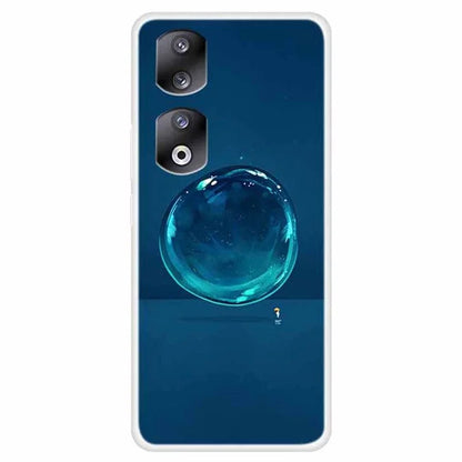 For Honor 90 Pro Case TPU Phone Back Cover Protector with Pattern Printing